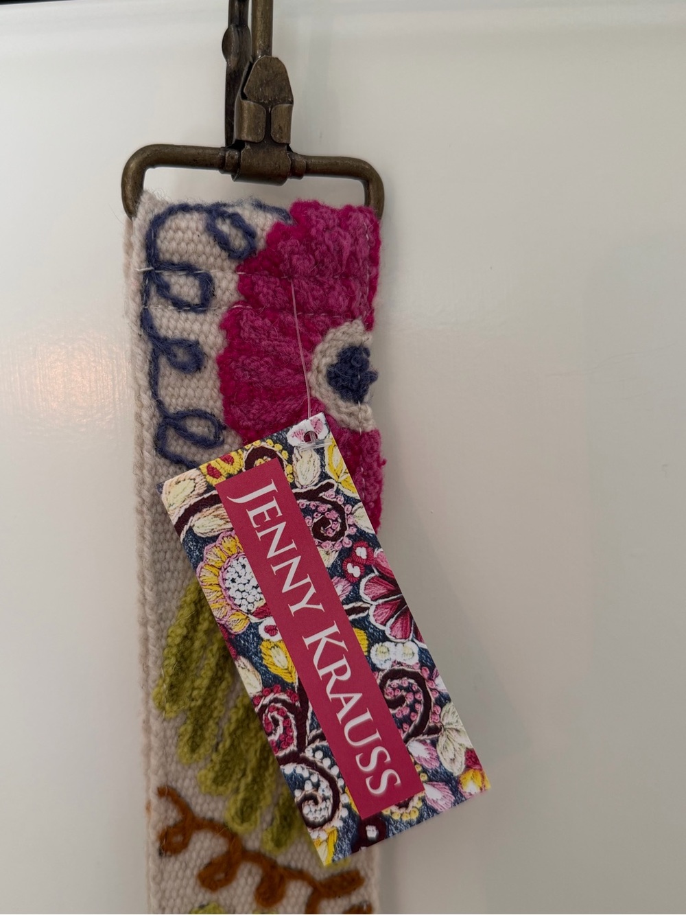 NWT Sundance Jenny Krauss Wool Interchangeable Bag / Camera Strap
